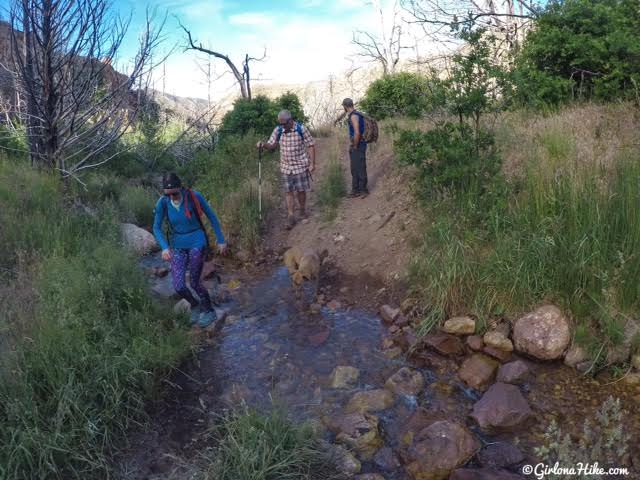 Hiking to Fool Creek Peak