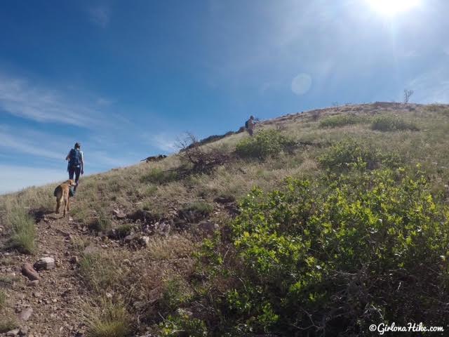 Hiking to Fool Creek Peak