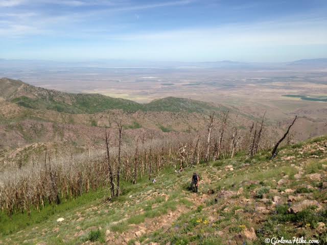 Hiking to Fool Creek Peak