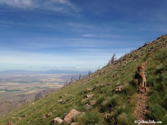 Hiking to Fool Creek Peak