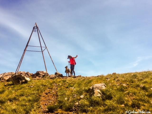 Hiking to Fool Creek Peak