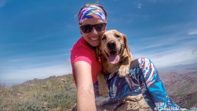 Hiking to Fool Creek Peak Girl on a Hike