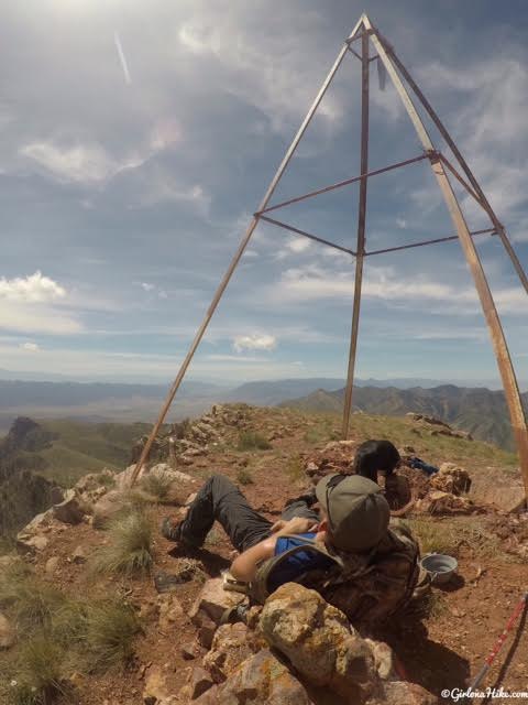 Hiking to Fool Creek Peak