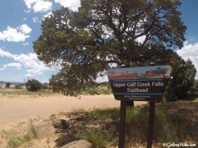 Hiking to Upper Calf Creek Falls, Escalante, Utah