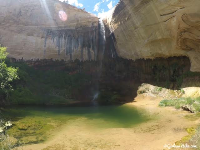 Hiking to Upper Calf Creek Falls, Escalante, Utah