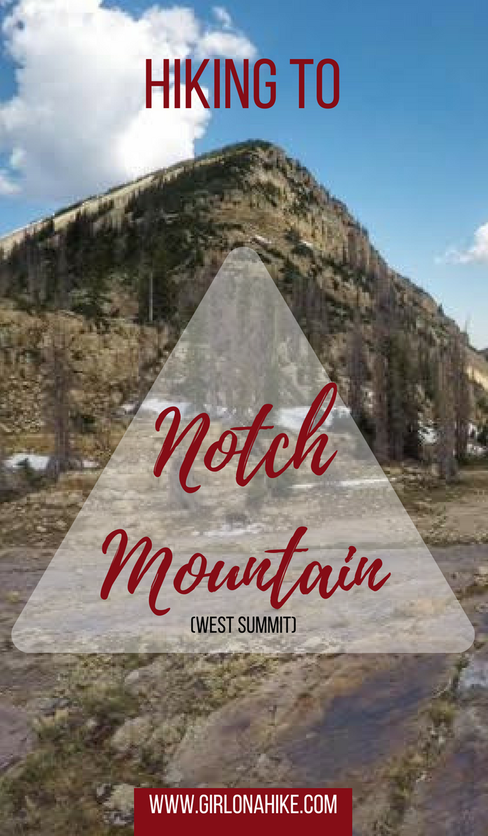 Hiking to Notch Mountain (West Summit), Uintas