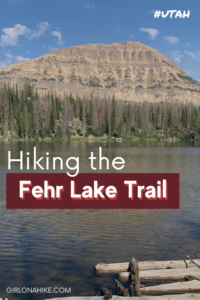 Hiking the Fehr Lake Trail, Uintas