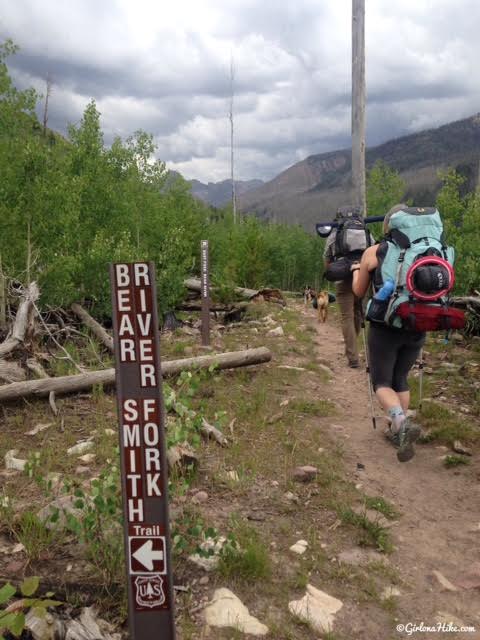 Backpacking to Priord Lake, Uintas