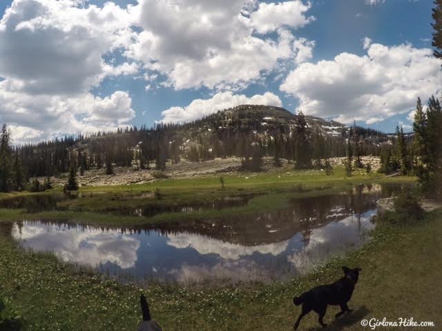 Hiking to Ruth Lake, Uintas