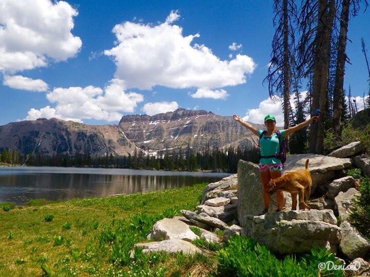 Hiking to Ruth Lake, Uintas