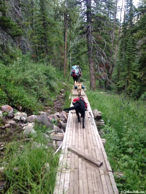 Backpacking to Priord Lake, Uintas