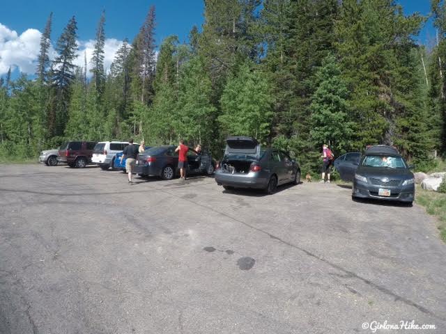 Hiking to Bourbon Lake via the Whiskey Trail, Uintas