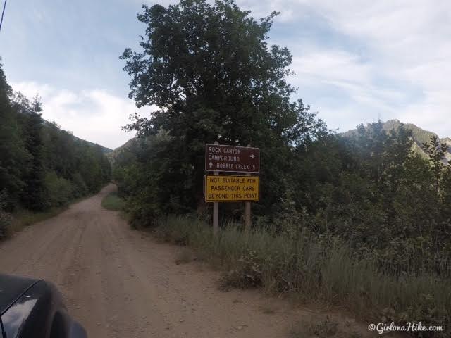 Hiking to Provo Peak