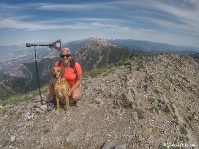 Hiking to Provo Peak