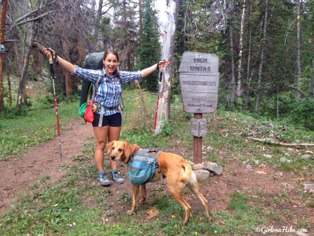 Backpacking to Priord Lake, Uintas