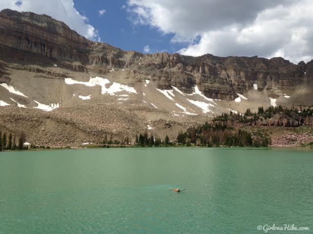 Backpacking to Priord Lake, Uintas