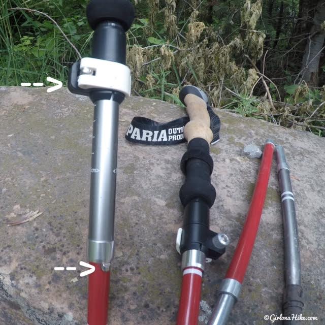 Paria clearance trekking poles