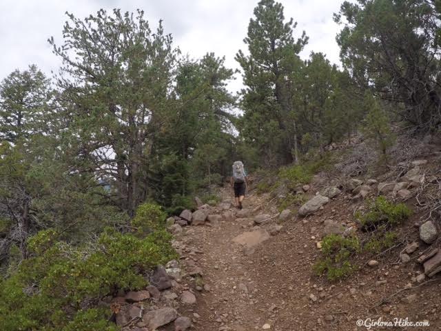 Backpacking to Farmer's Lake,Timothy Lakes Basin, Uintas