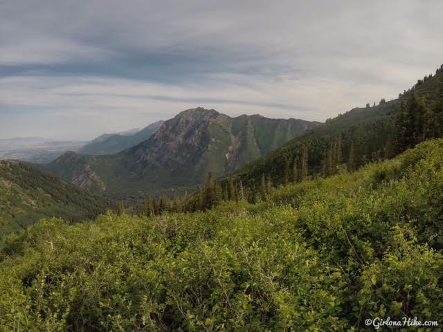 Hiking to Provo Peak