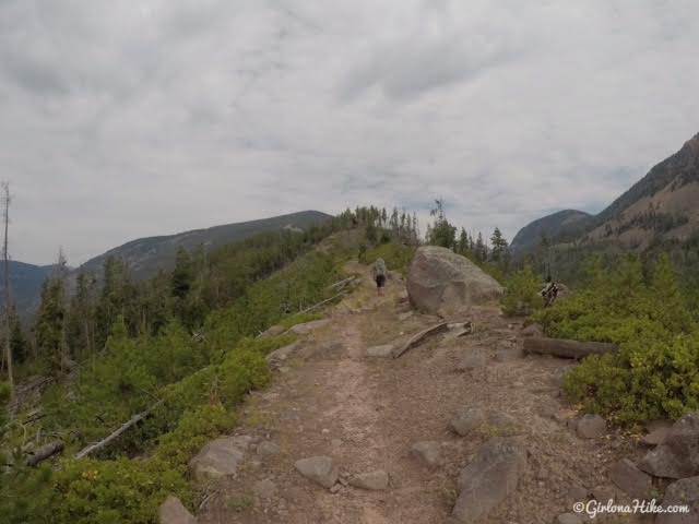 Backpacking to Farmer's Lake,Timothy Lakes Basin, Uintas