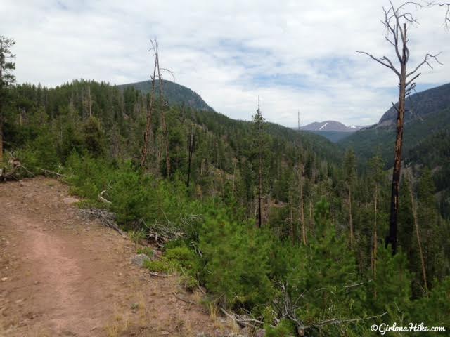 Backpacking to Farmer's Lake,Timothy Lakes Basin, Uintas