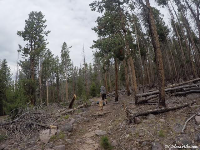 Backpacking to Farmer's Lake,Timothy Lakes Basin, Uintas