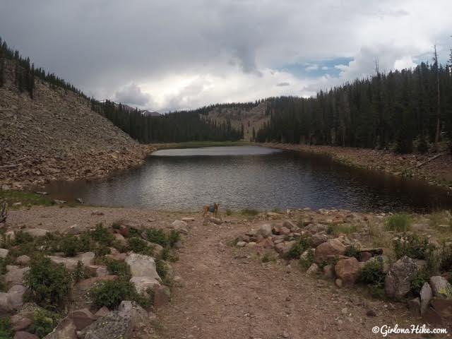 Backpacking to Farmer's Lake,Timothy Lakes Basin, Uintas