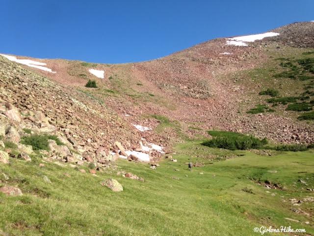 Backpacking to Farmer's Lake,Timothy Lakes Basin, Uintas