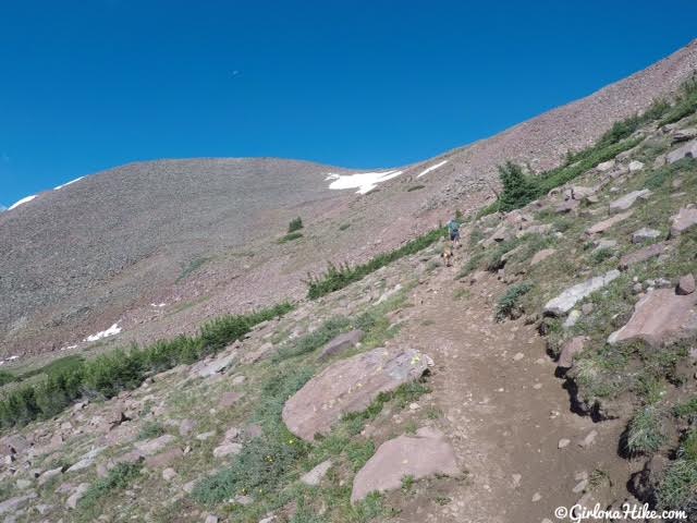 Backpacking to Farmer's Lake,Timothy Lakes Basin, Uintas