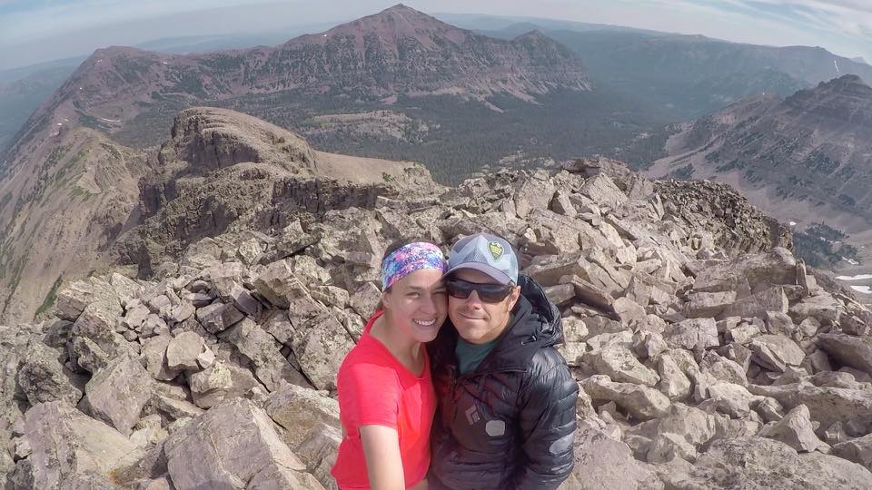 Hiking to Hayden Peak, Uintas