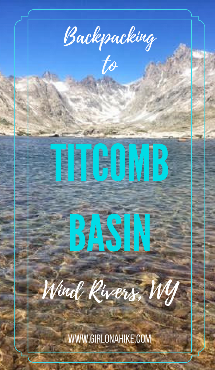 Backpacking to Titcomb Basin, Wind Rivers