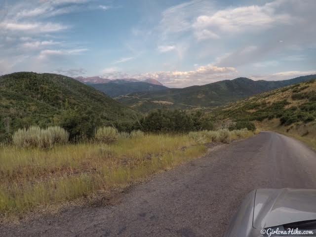 Hiking to Mill Canyon Peak, American Fork Canyon