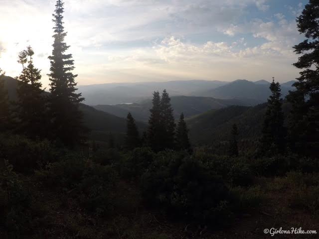 Hiking to Mill Canyon Peak, American Fork Canyon