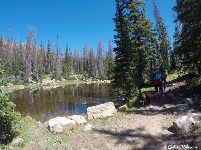 Backpacking to Ibantik Lake, Uintas