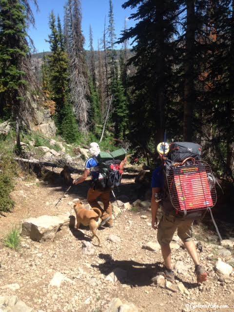 Backpacking to Ibantik Lake, Uintas