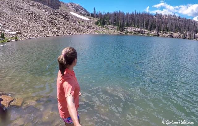 Backpacking to Ibantik Lake, Uintas