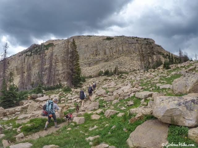 Backpacking to Ibantik Lake, Uintas