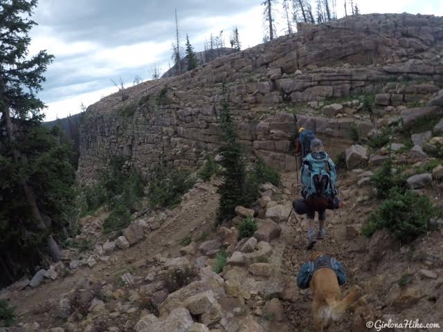 Backpacking to Ibantik Lake, Uintas