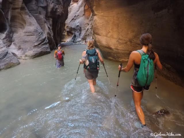 Hiking The Narrows, Zion National Park