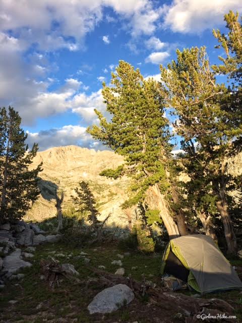 Backpacking to Titcomb Basin, Wind Rivers