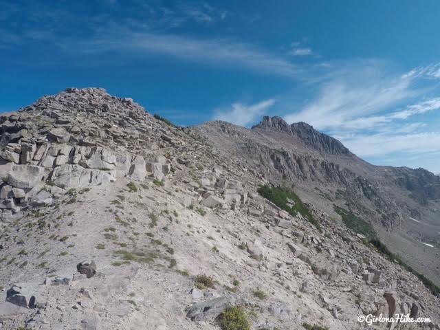 Hiking to Hayden Peak, Uintas