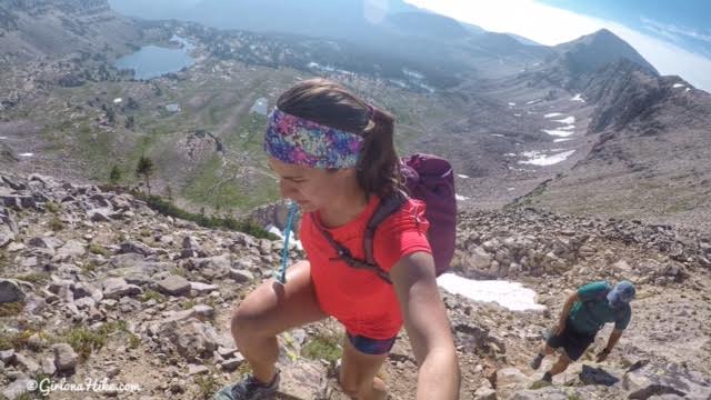 Hiking to Hayden Peak, Uintas