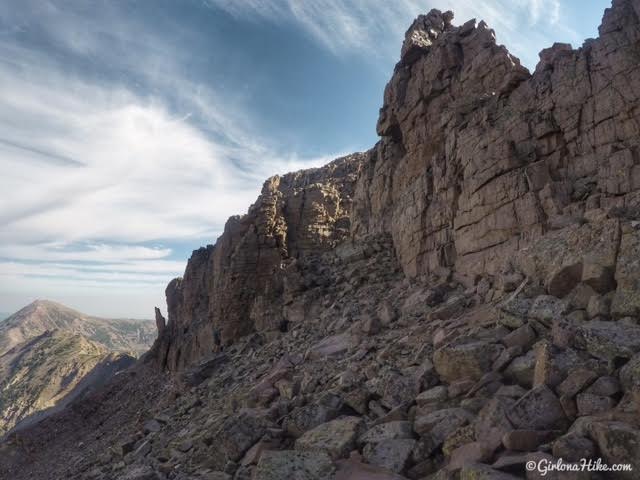 Hiking to Hayden Peak, Uintas