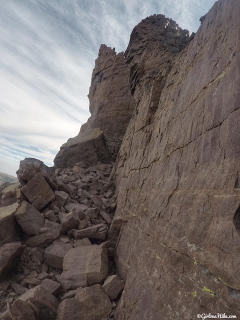 Hiking to Hayden Peak, Uintas