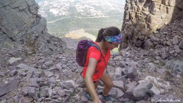 Hiking to Hayden Peak, Uintas