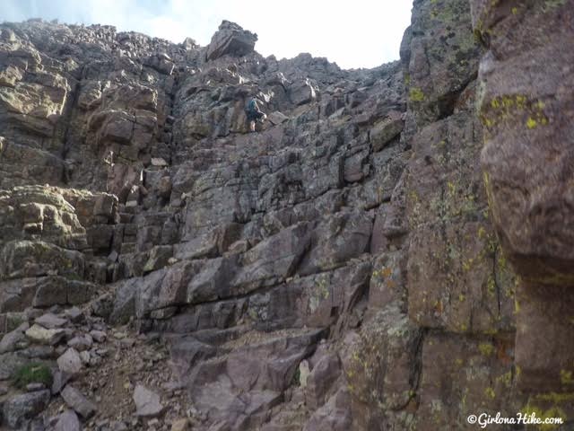 Hiking to Hayden Peak, Uintas