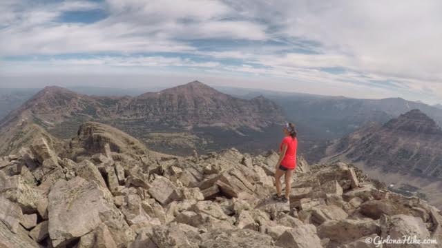 Hiking to Hayden Peak, Uintas