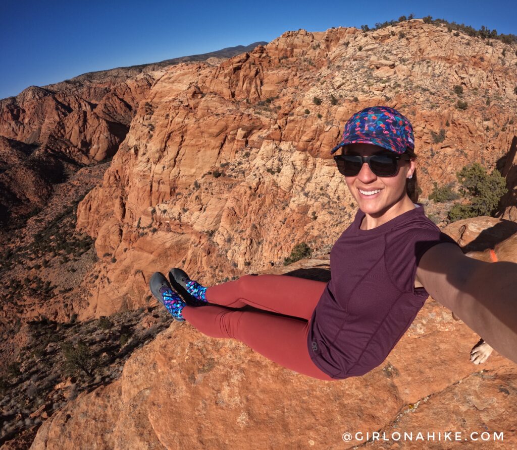 Exploring the Yant Flat Cliffs, hike candy cliffs