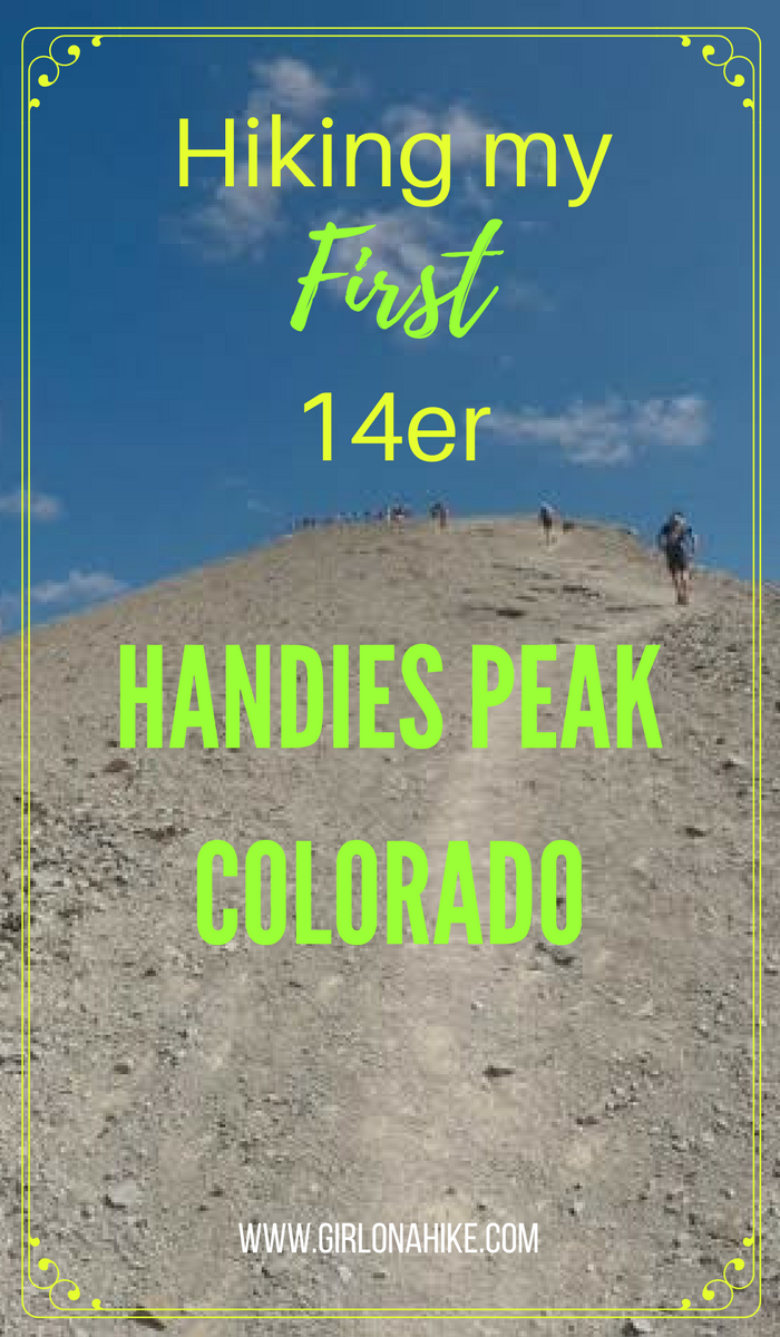 Hiking to Handies Peak, Colorado