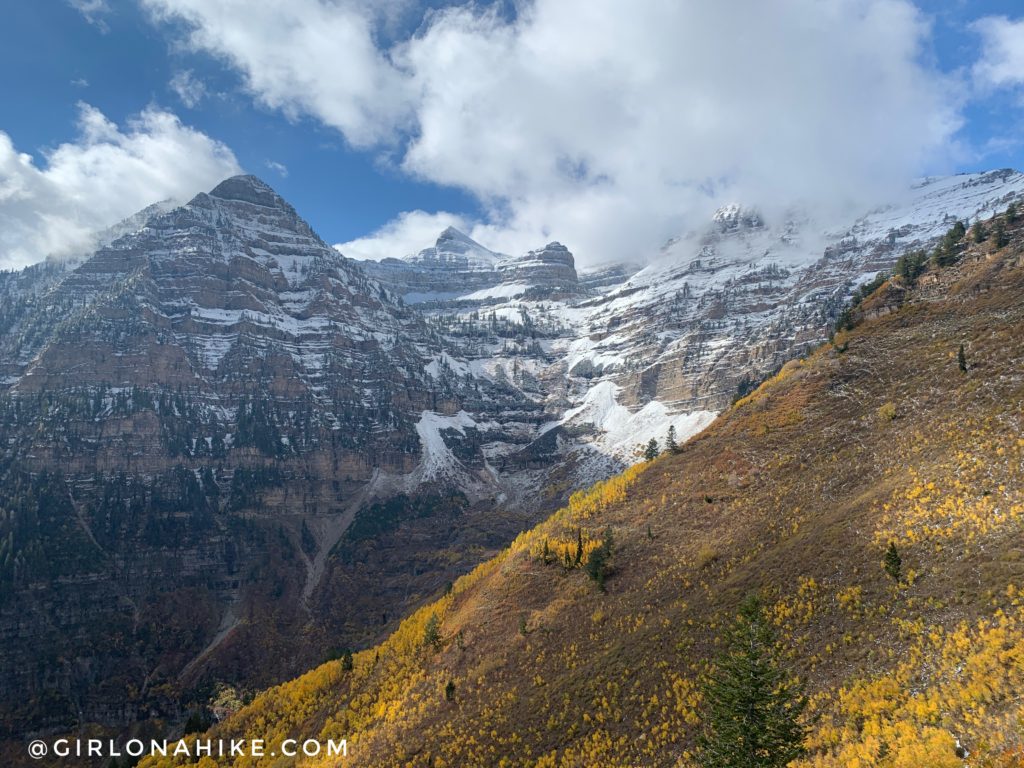 Hiking to the Primrose Overlook, American Fork Canyon